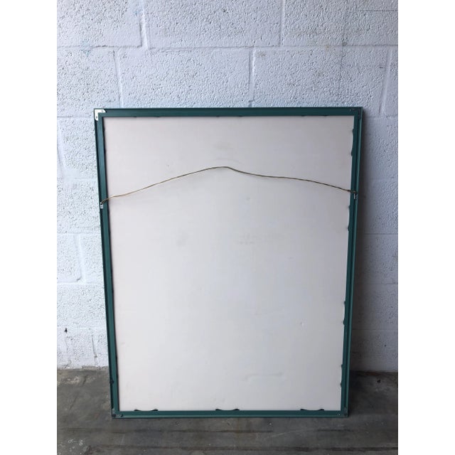 1980s Enrico Embroli "Sea Oats I" Numbered and Hand Signed Framed Serigraph For Sale - Image 9 of 11