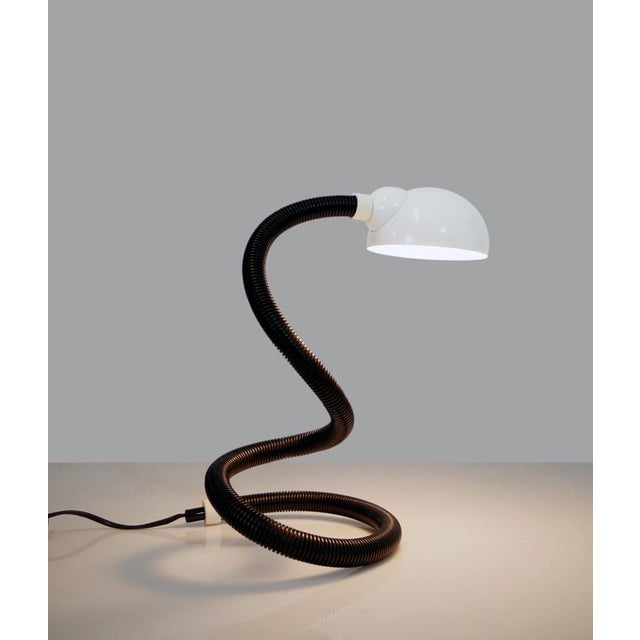 Mid-Century Modern German Snake Table Lamp from Eurolux, 1970s For Sale - Image 3 of 7