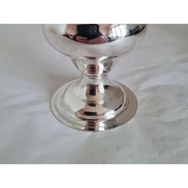 Sterling Silver Cream Jug from Deakin & Francis, Birmingham, 1912 For Sale - Image 4 of 12