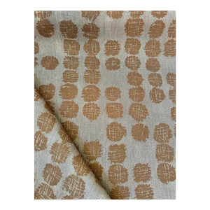 Lee Jofa Solstice Rust/Dove Fabric 10 1/2 Yards