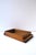 A tiger maple and oak wood jewelry box or vanity tray, Art Deco period, circa early-20th century, America. Box is...