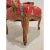 Louis XV Style Open Armchair in Scenic Red Chinese Print For Sale In Los Angeles - Image 6 of 10