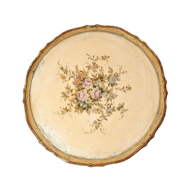 Vintage Louis XV Round Table, 1930s For Sale - Image 3 of 5