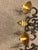 1900s Two-Arm French Wall Sconces With Gold-Leafed Bobeches - Pair For Sale - Image 15 of 15