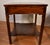 Wood 1930s Pair of English Regency Mahogany Green Leather Top Accent Side Tables For Sale - Image 7 of 18