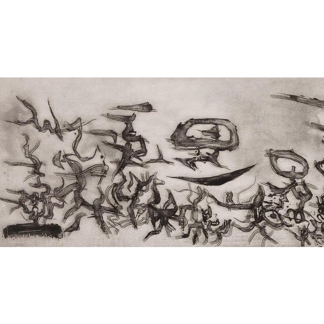 Wou-Ki Zao, The Companions in the Garden, Etching For Sale - Image 4 of 6