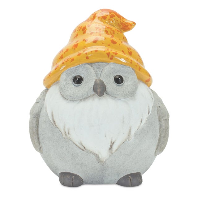 2020s Whimsical Animal Gnome Garden Statue (Set of 6) For Sale - Image 5 of 5