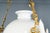 Ceramic White Majolica Chandelier, Early 1900s For Sale - Image 7 of 18