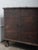 Coffee Vintage Indian Iron-Bound Wooden Chest on Turned Feet For Sale - Image 8 of 8
