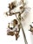 Vintage Italian Mirrored Gilt Metal and Porcelain Rose Sconces, 1940s, Set of 2 For Sale - Image 17 of 18