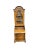 19th C. Biedermeier Style Mixed Fruitwood Two-Part Secretary Bookcase Cabinet For Sale - Image 4 of 10