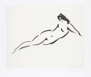 'Nude I' Reuben Nakian Etching