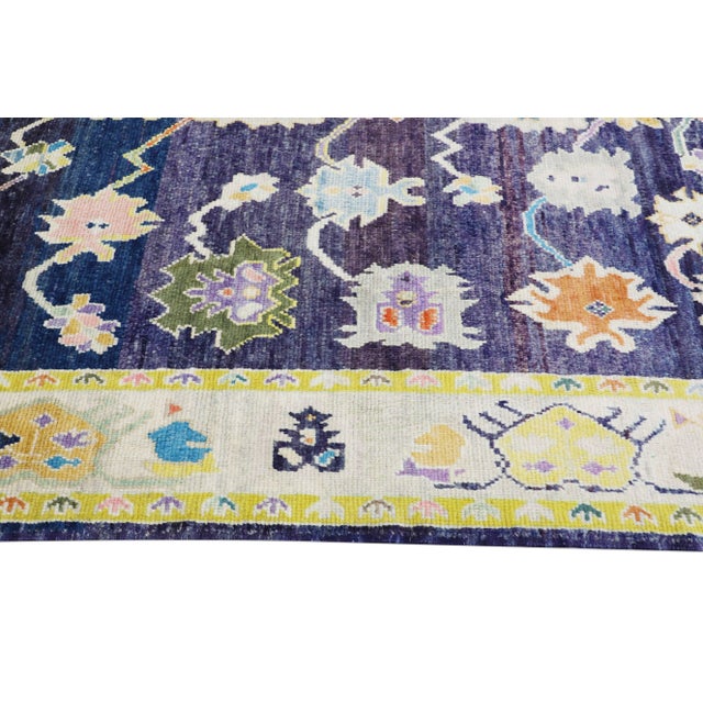 Early 21st Century Modern Turkish Oushak Rug 8'3" x 10' For Sale - Image 5 of 10