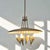 Mid-Century Modern Brass Pendant Chandelier in style of Arteluce, Italy, 1950s For Sale - Image 6 of 10