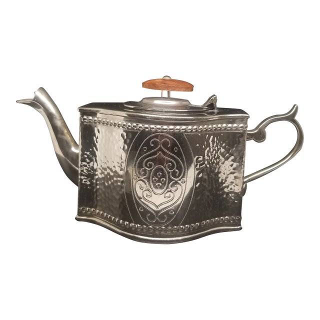 Vintage Metal Teapot, India Chairish