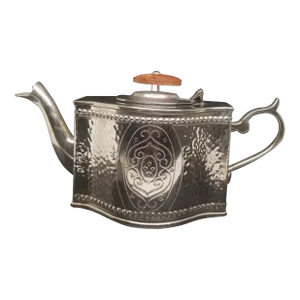 Vintage Metal Teapot, India