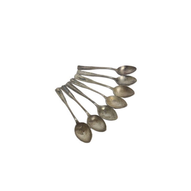 Art Deco Brass Spoons, 1950s, Set of 6 For Sale - Image 9 of 9