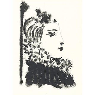 1985 Picasso Heliogravure 14 Profile of a Woman Wearing a Ruff Reproduction For Sale