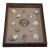 Vintage Framed Seashell Shadow Box For Sale