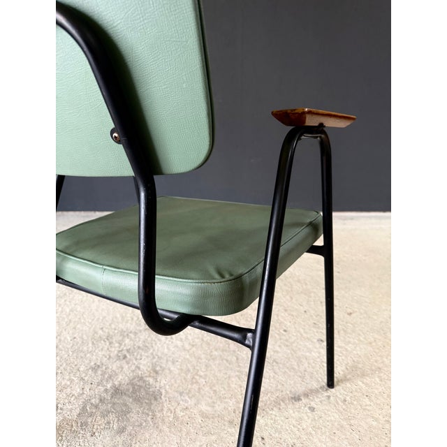 Space Age M Armchair by Pierre Guariche for Meurop, 1950s For Sale - Image 11 of 17