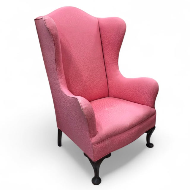 19th Century Wingback Chair For Sale - Image 15 of 17