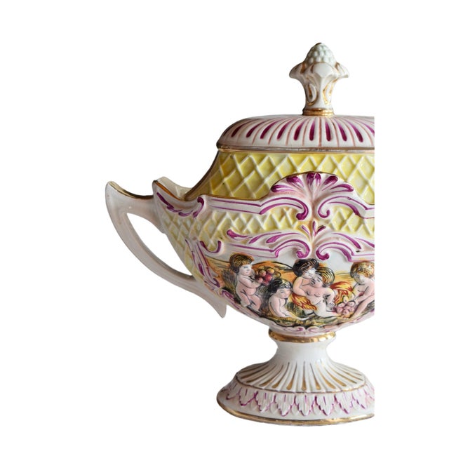 Capodimonte Capodimonte Porcelain Soup Tureen For Sale - Image 4 of 10