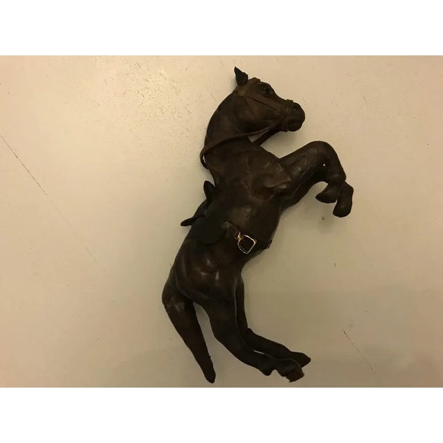 Leather Horse Figurine, 1950s For Sale - Image 14 of 18