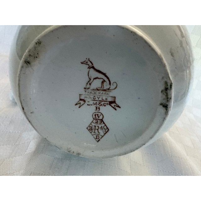 Mid 19th Century English Brown Transfer Ware Pitcher For Sale - Image 9 of 12