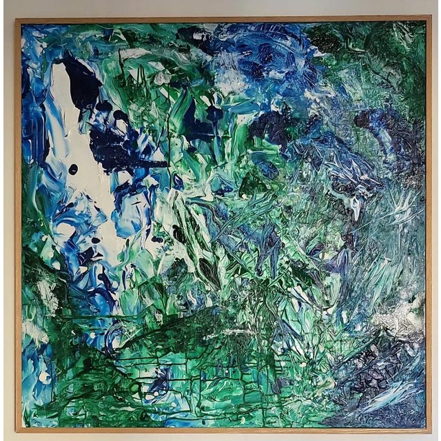 Silvy Favero, Mother Nature, 2020s, Acrylic on Canvas For Sale - Image 6 of 8