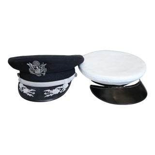 Berkshire U.S.A.F. Officers Mess Dress Caps - A Pair For Sale