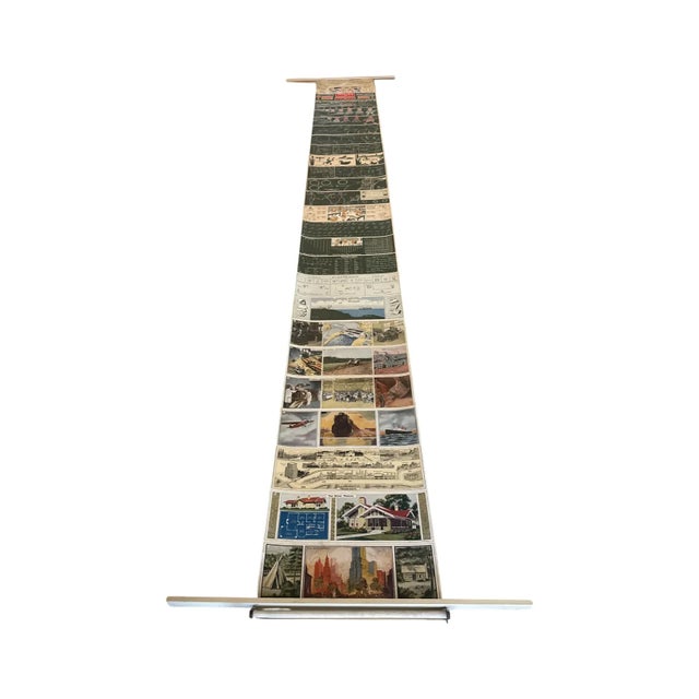 1929 Chautauqua Master Scroll B Builders and Makers 13.5 Foot Industrial Arts Educational Scroll For Sale In West Palm - Image 6 of 13