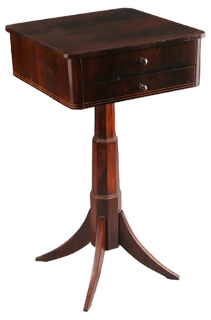 19th Century Biedermeier Sewing Table