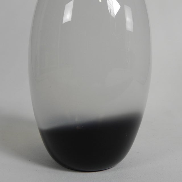 Hand-Blown Thick-Walled Serica Bottle Vase by Floris Meydam for Leerdam, 1960s For Sale - Image 11 of 12