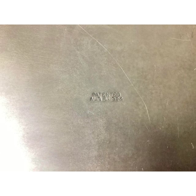 Metal 1920s Vintage Art Deco La Tausca Brass Jeweled Ormolu Jewelry Box For Sale - Image 7 of 9