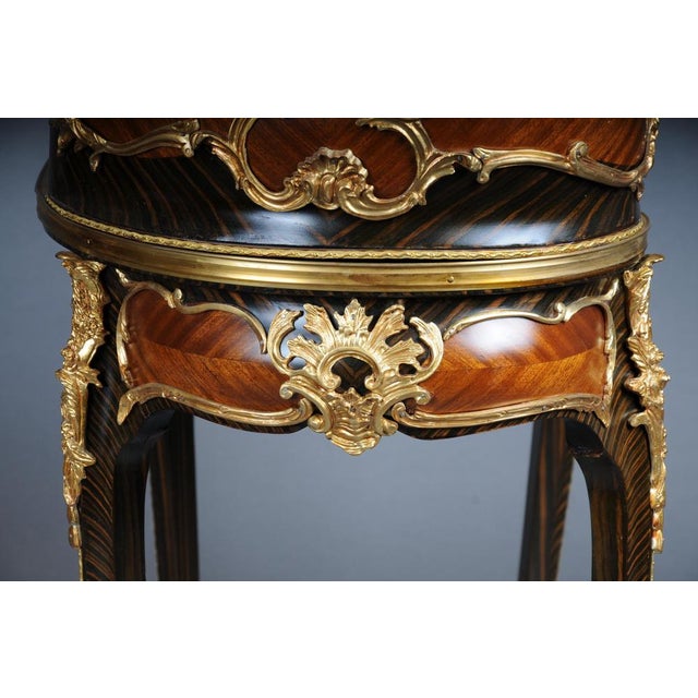 Louis XV Desk in the Style of F. Linke, Paris For Sale - Image 14 of 18