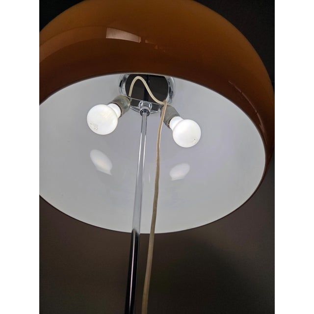 Beige Lucerna Floor Lamp by Luigi Massoni for Guzzini, Italy, 1970s For Sale - Image 8 of 9