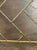 Bamboo Form Brass Fire Screen For Sale - Image 4 of 7