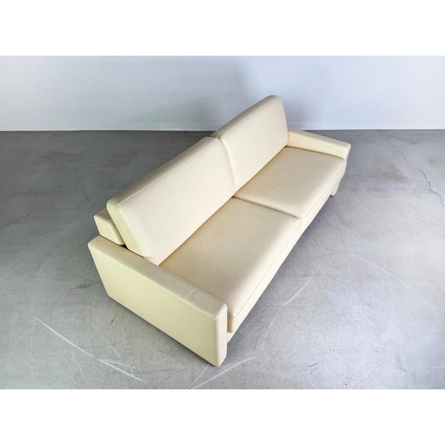 Two-Seater Beige Ego G Leather Sofa from Rolf Benz For Sale - Image 5 of 11