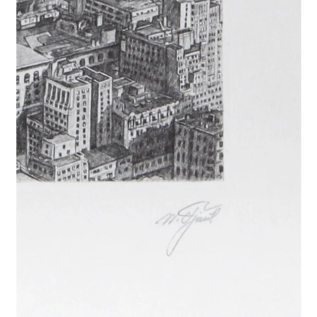 Artist: Walter Tjart, Russian/American (1935 - ) Title: New York: The Empire State Building Year: circa 1980 Medium:...