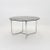 Mid-Century Modern Italian Round Smoked Glass Table and Cantilever Chairs by Gastone Rinaldi, 1970s, Set of 7 For Sale - Image 12 of 18