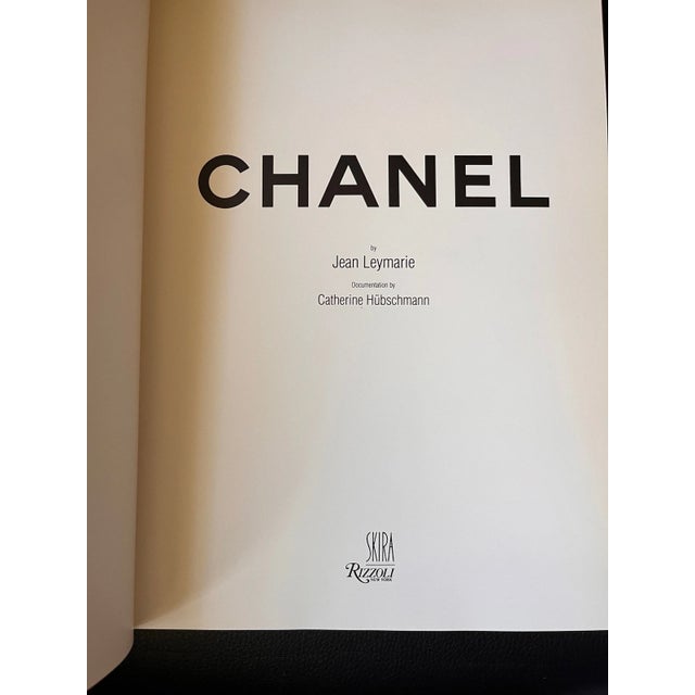 English Vintage 1987 Chanel Monograph Book by Jean Leymarie - Inscribed Rizzoli Skira For Sale - Image 3 of 6