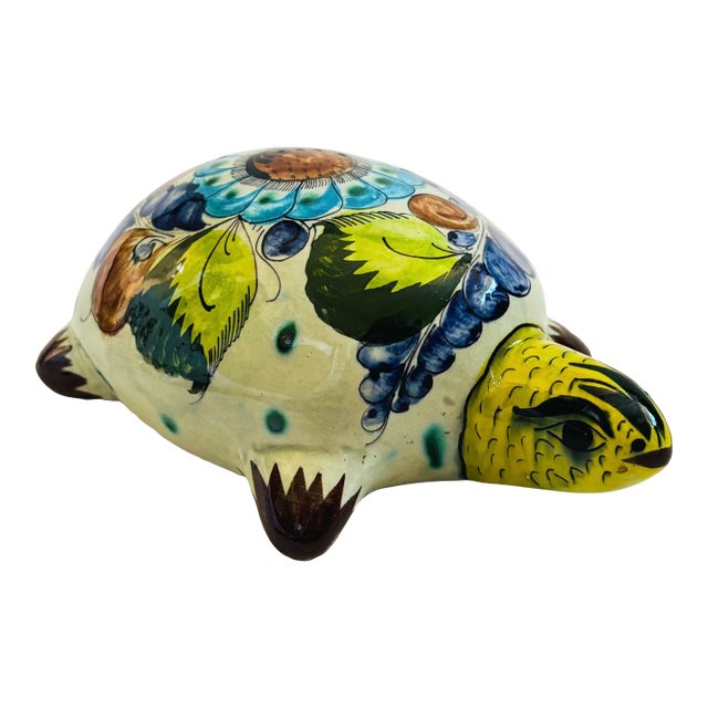 Tonala Pottery Turtle For Sale