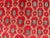 Vintage Turkish Tulu Rug With a Modern Design in Red Background For Sale - Image 9 of 13