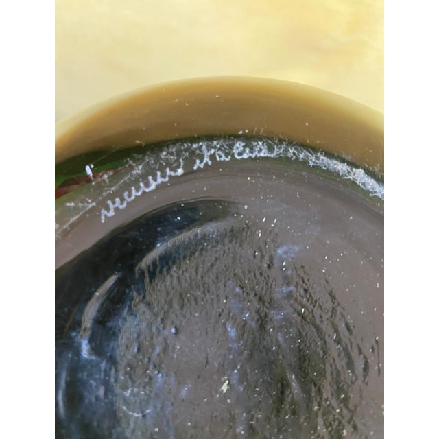 Murano Glass Vase by Venini, 1980s For Sale - Image 12 of 13