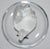 Transparent French Lalique Deux Cygnes Pair of Swans Clear and Satin Crystal Ring Dish For Sale - Image 8 of 11