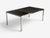 Mid-Century Modern Milo Baughman Style, Expanding Dining Table, Chrome, Smoked Glass, Usa, 1970s For Sale - Image 3 of 12