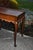 Kittinger Mahogany Tea Table Vintage Queen Anne Cw-8 Scalloped Pull-Out Slides For Sale - Image 10 of 13