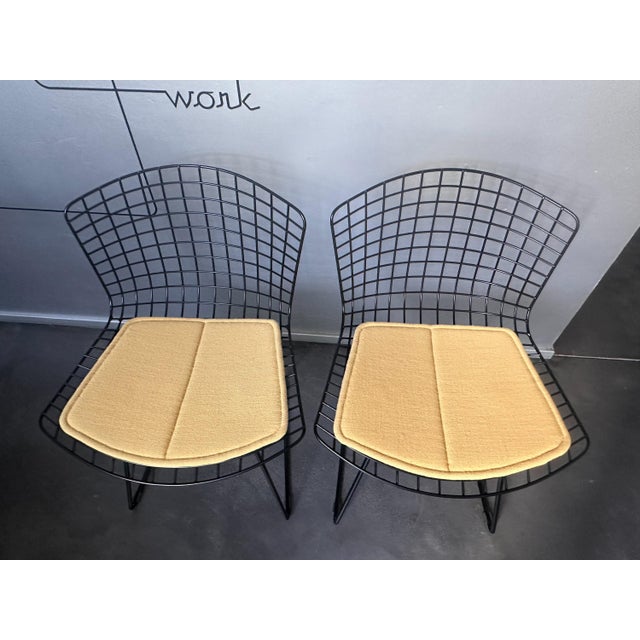 1970s Model 420 Dining Chairs by Harry Bertoia for Knoll International, 1970s, Set of 6 For Sale - Image 5 of 18
