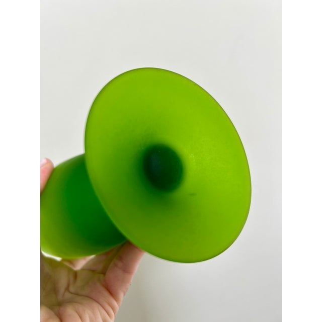 Mid-Century Modern Vintage Carlo Moretti Satinato Goblets - Set of 11 For Sale - Image 3 of 4