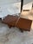 1960s Walnut Cruciform Side Tables Attributed to Milo Baughman, Pair For Sale - Image 9 of 12